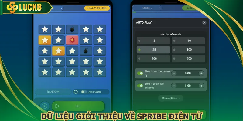 Dữ liệu giới thiệu về Spribe điện tử