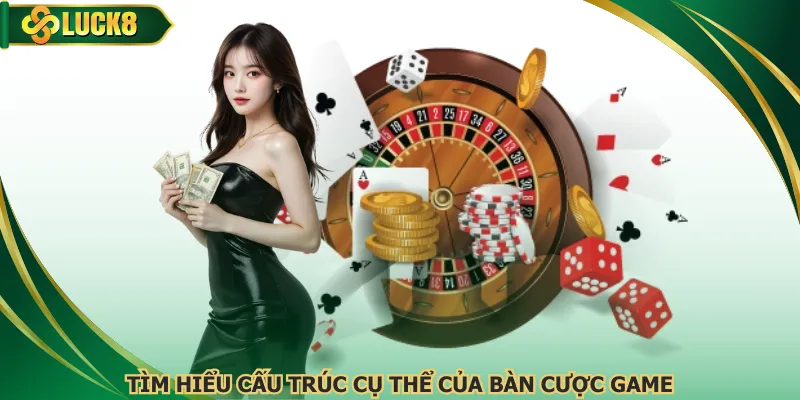 Tìm hiểu cấu trúc cụ thể của bàn cược game